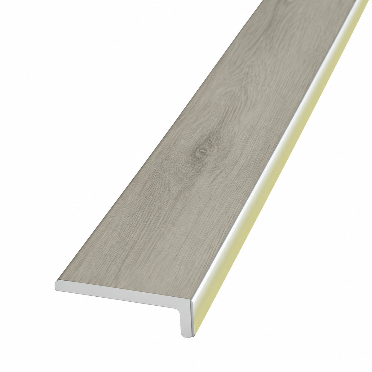 Hydro Step Room Edge Trim Silver Ash 2400mm