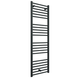 Straight Heated Towel Rail Anthracite 500 x 1600mm