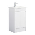Style 100% Waterproof Floorstanding Vanity Unit & Basin White Gloss 500mm