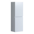 Style 100% Waterproof Wall Hung Tall Storage Unit Light Grey Gloss 400mm