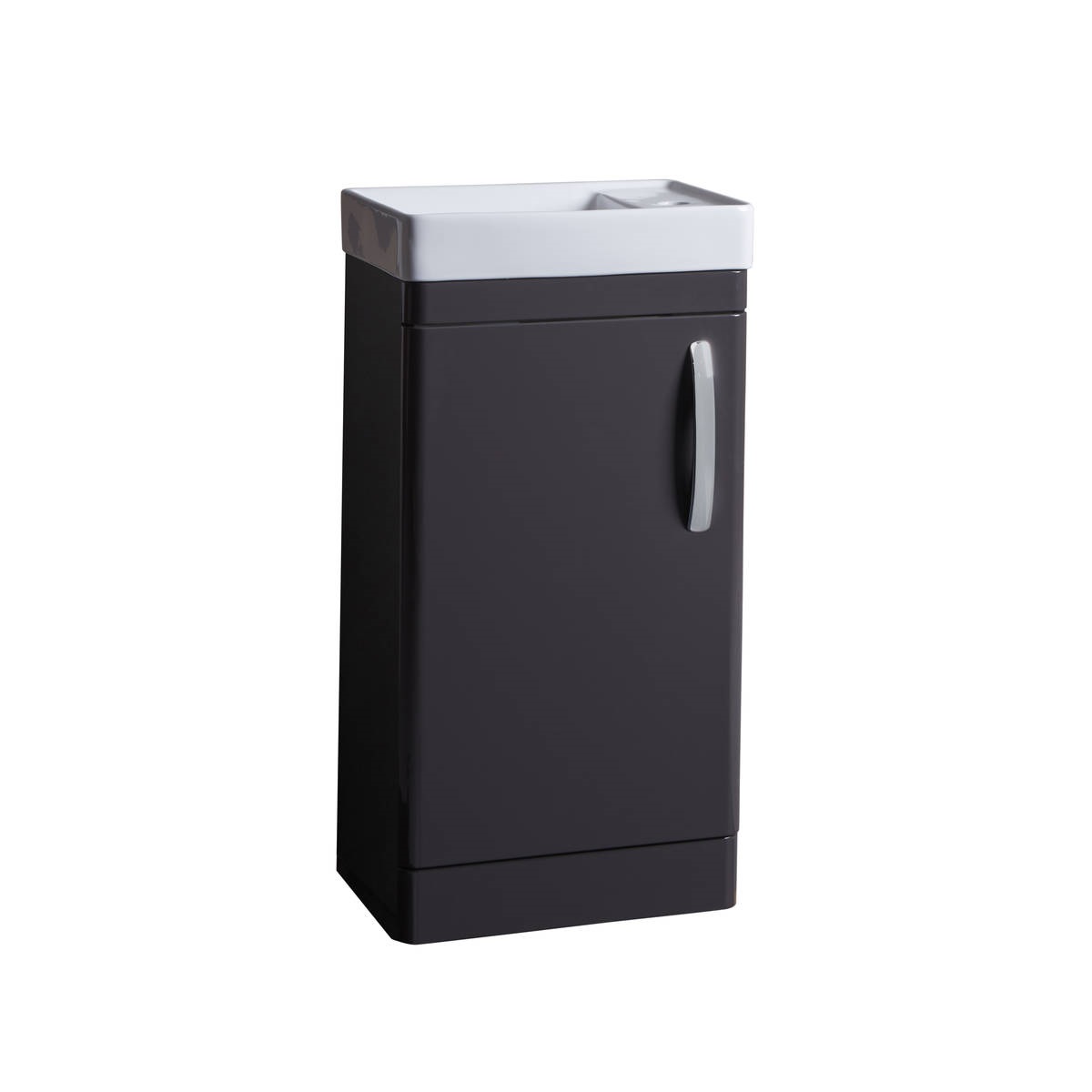 Tavistock Compass Cloakroom Vanity Unit & Basin Clay Gloss 455mm