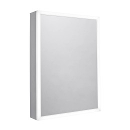 Tavistock Flex Single Door LED Illuminated Mirror Cabinet with Shaver Socket 500 x 700mm