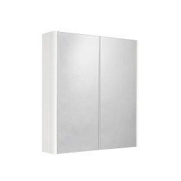 Tavistock Marston Double Door Mirror Cabinet Paper White 600 x 650mm Cutout