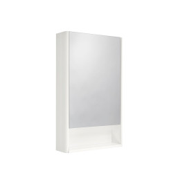 Tavistock Marston Single Door Mirror Cabinet Paper White 460 x 750mm