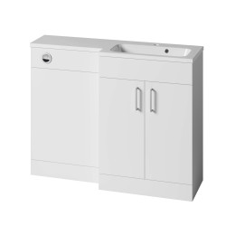 Tavistock Nexus Combination Furniture & Basin White Gloss 1100mm Right Hand