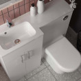 Tavistock Nexus Combination Furniture & Basin White Gloss 1200mm Left Hand