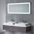 Tavistock Drift LED Backlit Illuminated Mirror 1200 x 500 SLE560 Roomset