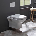 Tavistock Vibe Soft Close Toilet Seat White Lifestyle