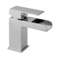 Trent Open Spout Basin Mixer with Click Waste