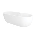 Trojan Alcora Freestanding Double Ended Bath 1455 x 745 with Waste