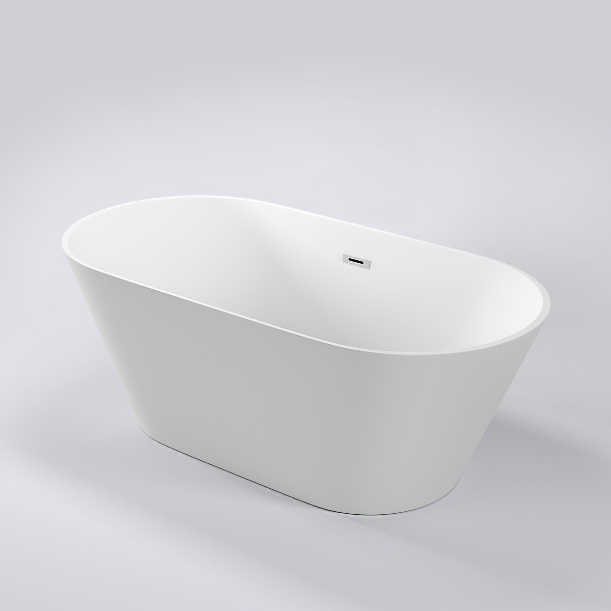 Trojan Hampton Freestanding Double Ended Bath 1700 x 800mm with Waste