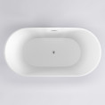 Trojan Hampton Freestanding Double Ended Bath 1700 x 800 with Waste From Above