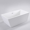 Trojan Marlborough Freestanding Double Ended Bath 1700 x 800 with Waste Side View