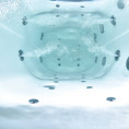 Trojan Orlando 26 Jet Whirlpool Corner Bath 1500 x 1060mm with LED Light & Bath Waste Right Hand