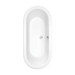 Trojan Oval Inset Double Ended Bath 1700 x 755