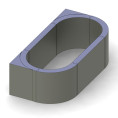 Trojan Oval Modular Tiling Board Solution 1700 x 755 Option 3