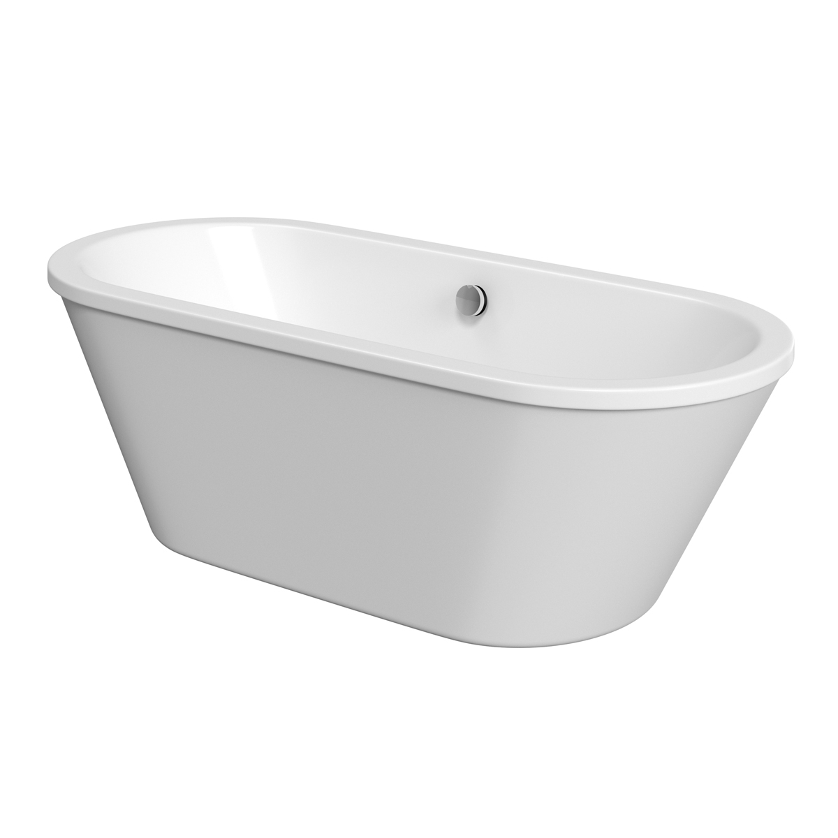 Trojan Savoy Freestanding Double Ended Bath 1700 x 755mm