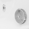 Trojan Concert Reinforced P Shape 14 Jet Whirlpool Shower Bath 1675 x 850 with LED Light & Bath Waste Right Hand