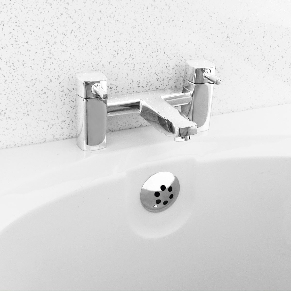Wye Bath Filler Tap Chrome