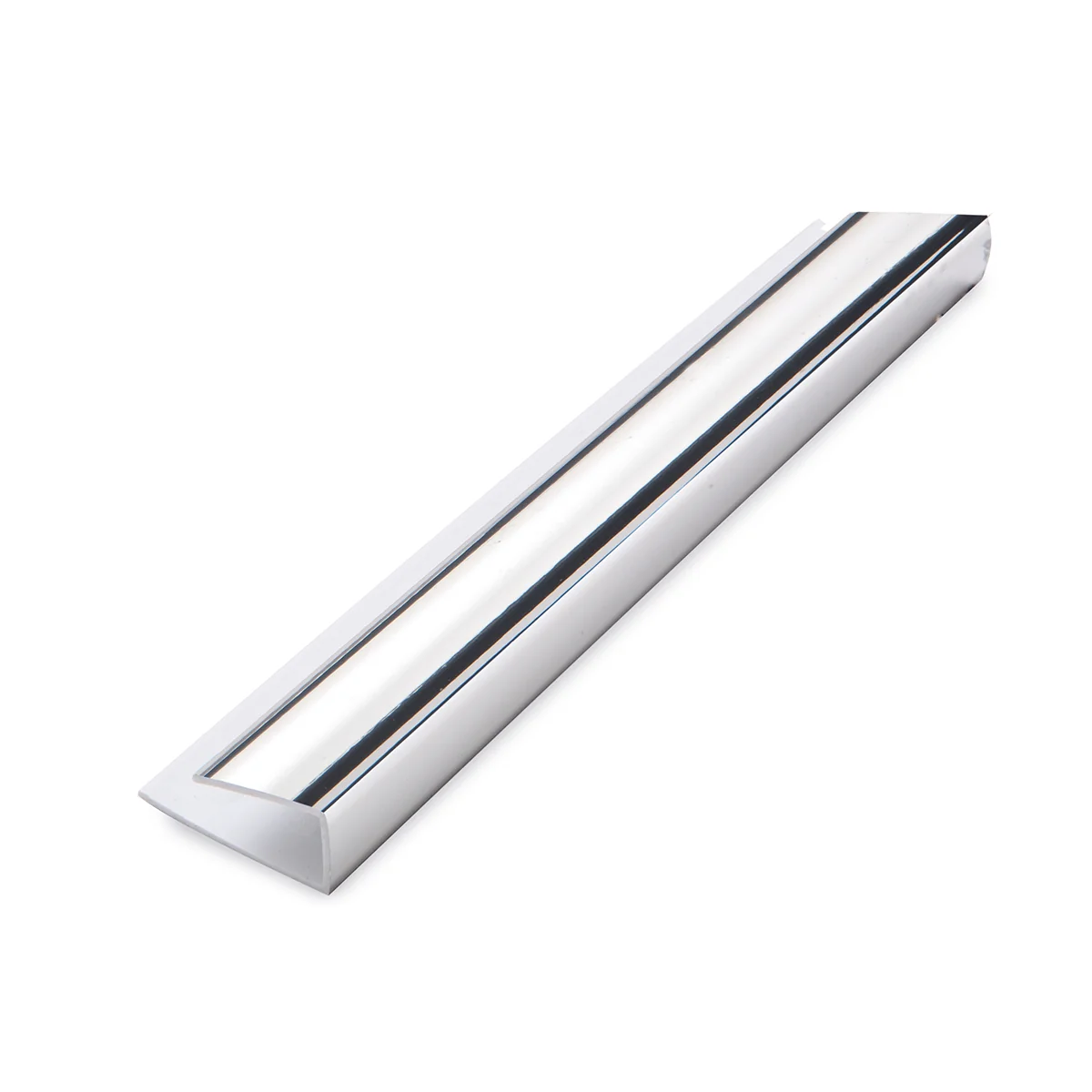 Neptune PVC Finishing Trim Chrome Finish 2700 x 7.5mm