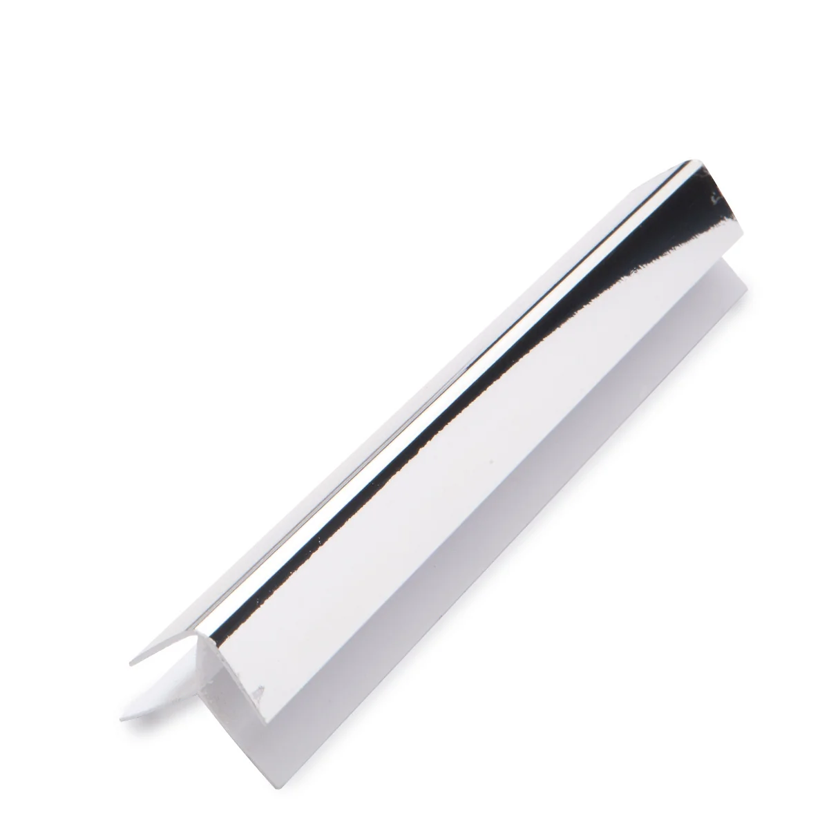 Neptune PVC External Corner Trim Chrome Finish 2700 x 7.5mm