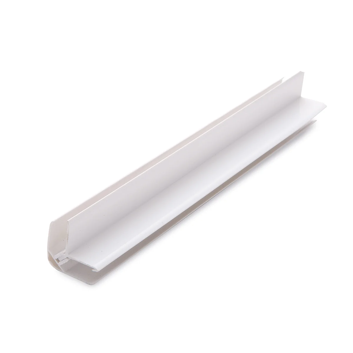 Neptune PVC 2 Part Universal Finishing Corner Trims White Finish 2700 x 7.5mm