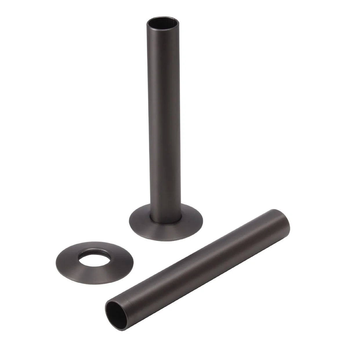 Radiator Pipe Sleeves 18 x 130mm Brushed Bronze