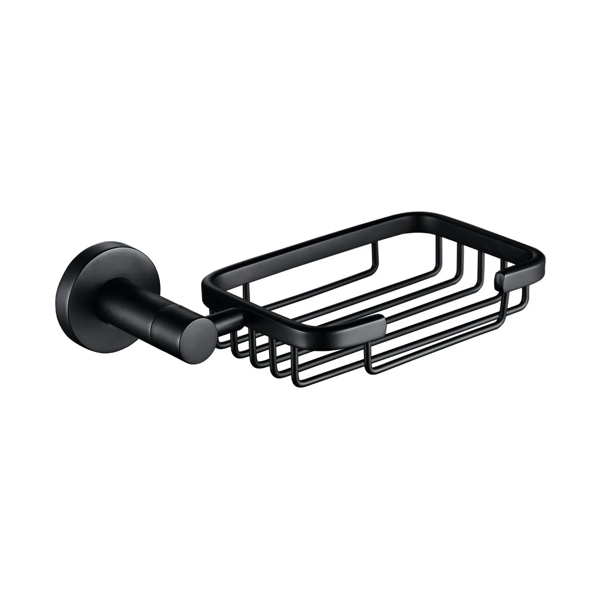 Alfred Victoria Warwick Soap Dish & Holder Matt Black