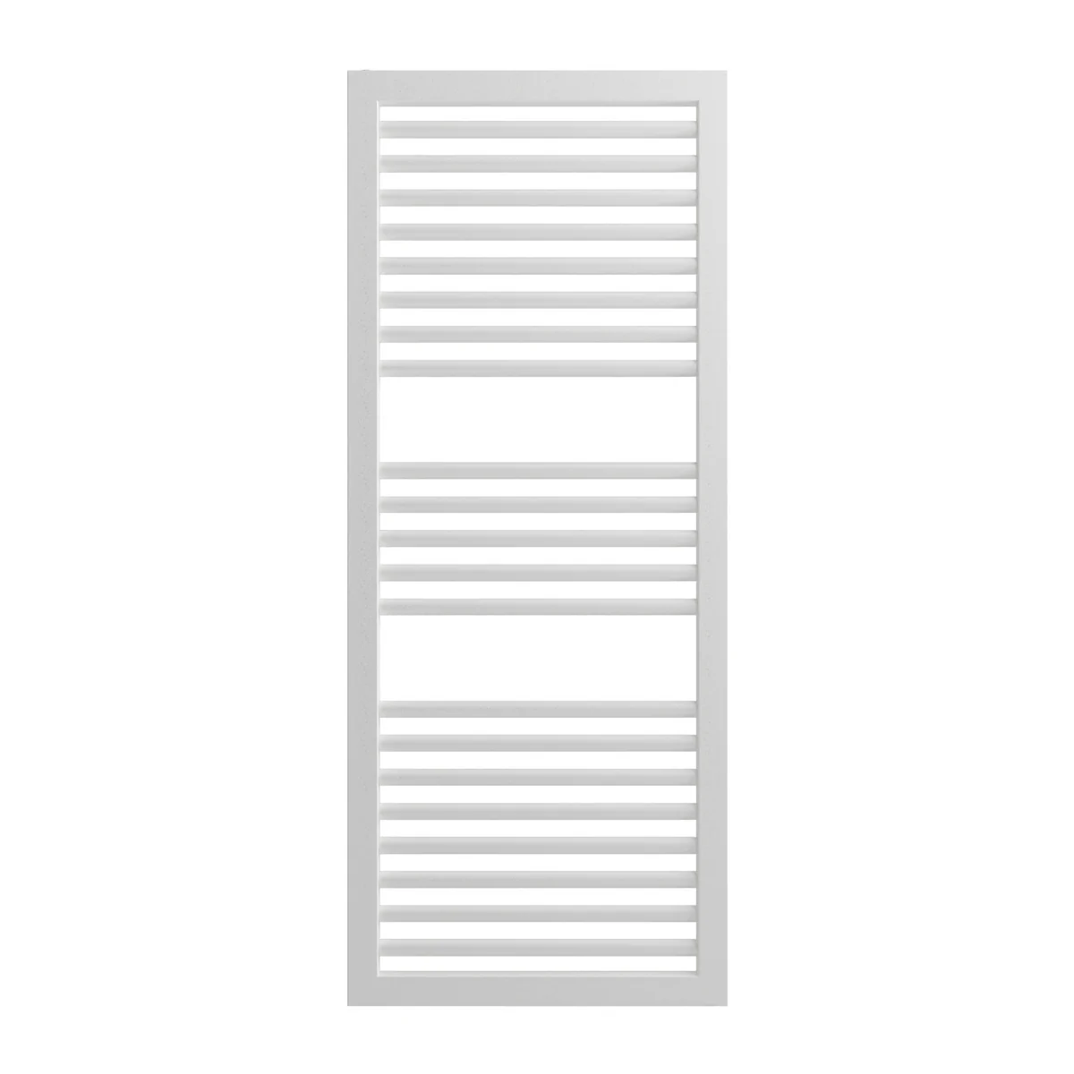 Asti Straight Heated Towel Rail Mineral White