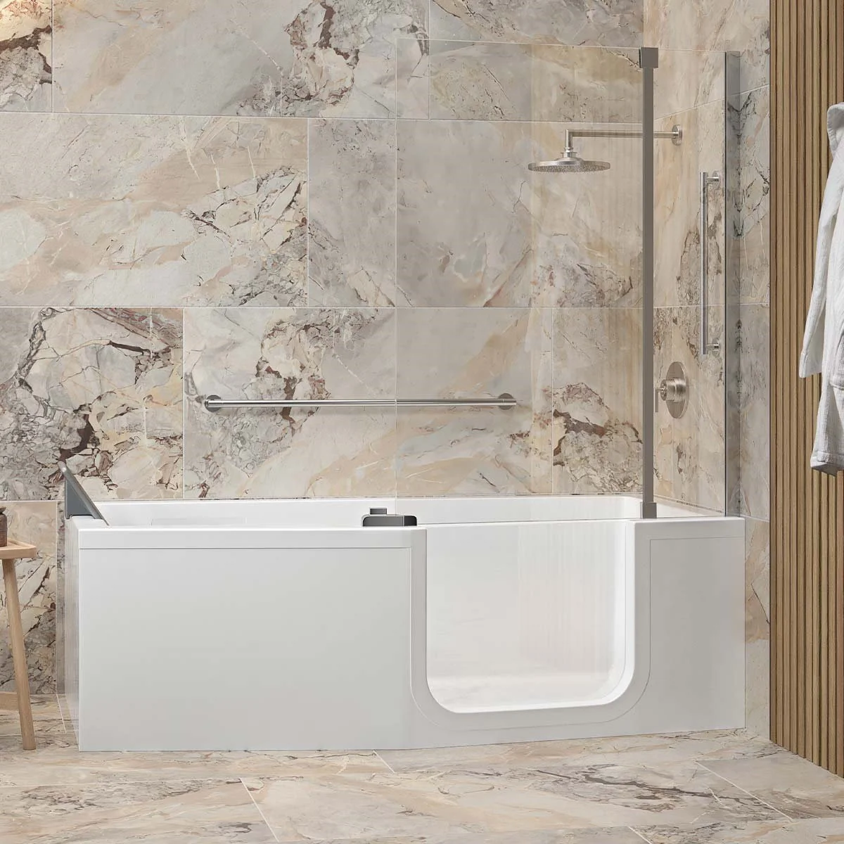 Bathe Easy Elegance Walk In Bath 1600 x 700mm Right Hand
