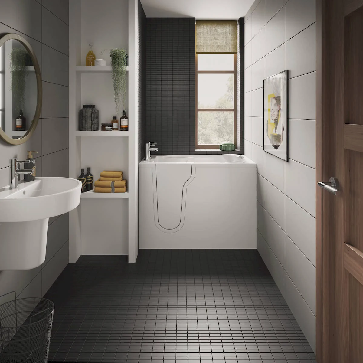 Bathe Easy Freedom Walk In Bath 1270 x 660 Left Hand