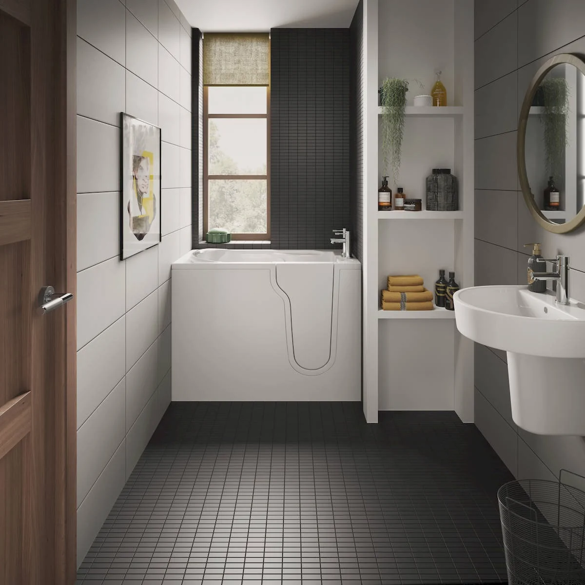 Bathe Easy Freedom Walk In Bath 1270 x 660 Right Hand