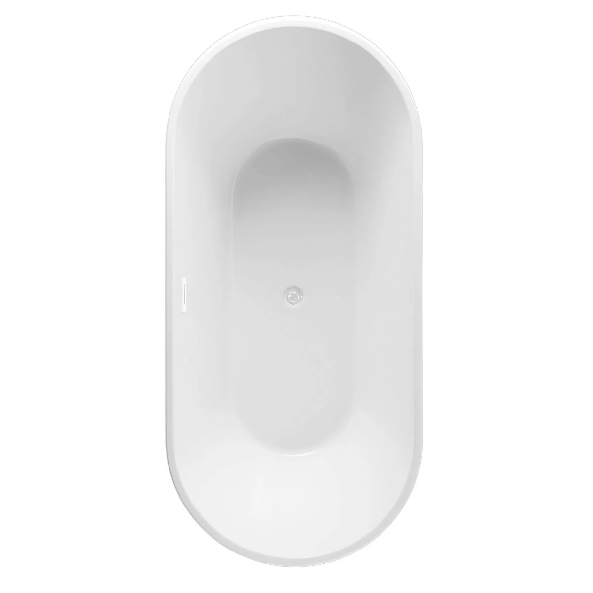 Caswell Freestanding Double Ended Bath 1600 x 750mm with Waste