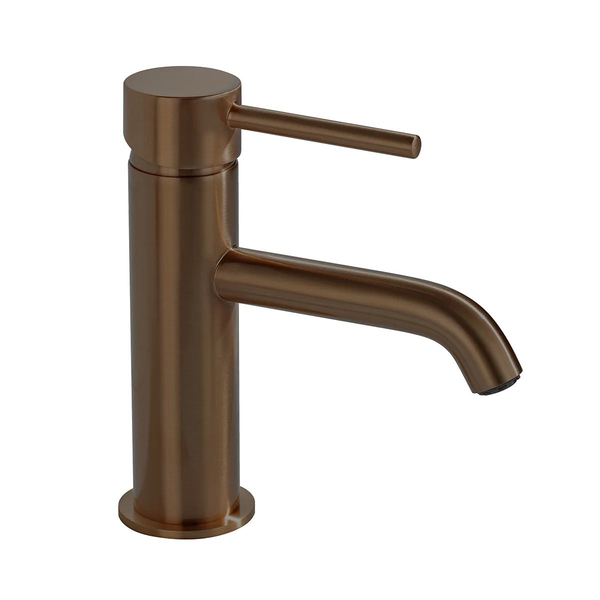 Tranquillity Basin Mixer Tap Brushed Bronze with Click Waste Cutout
