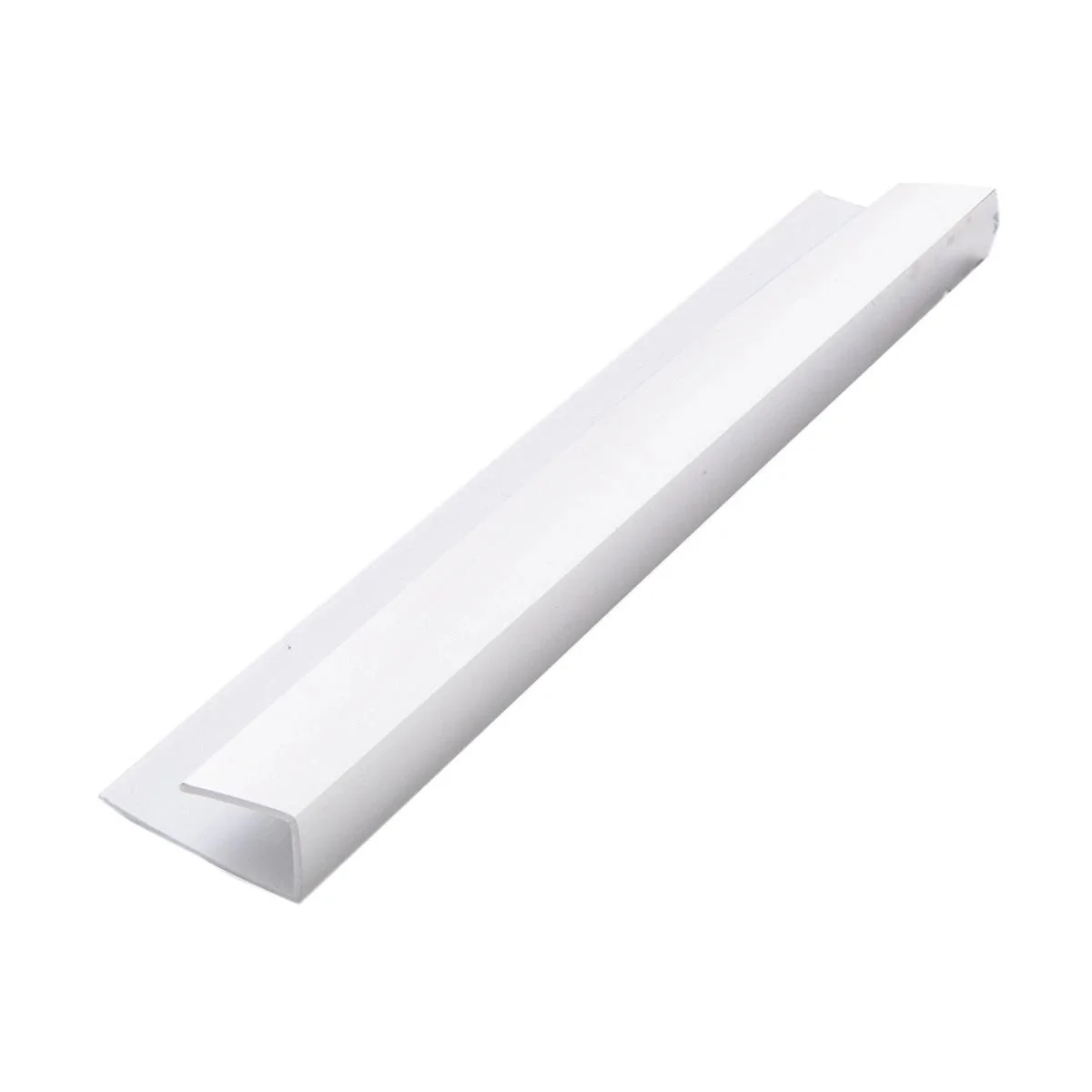 PVC Trim 10.5mm End Cap White 2400mm