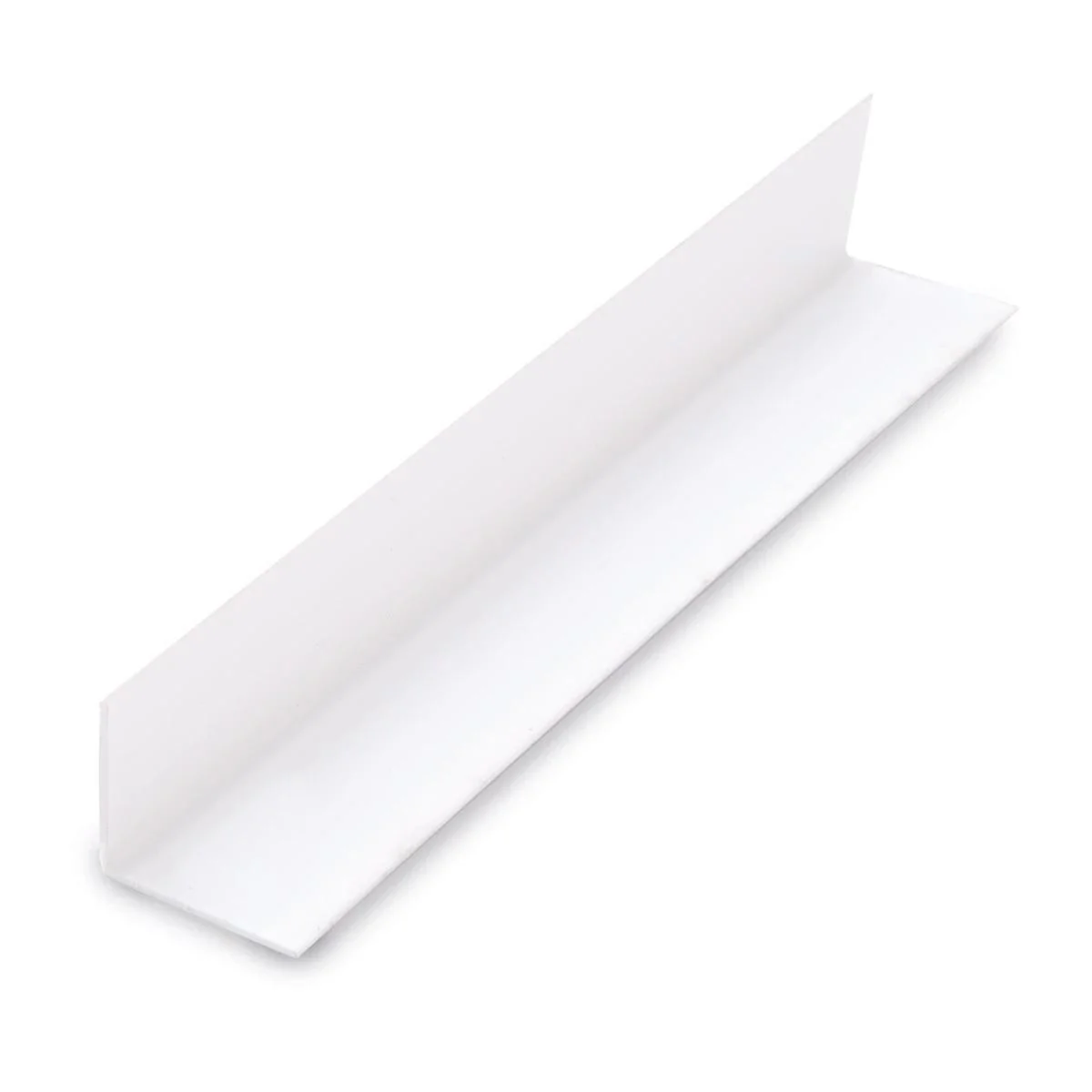 PVC Trim 10.5mm External Corner Trim White 2700mm