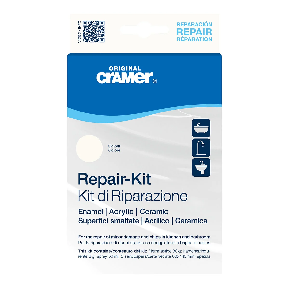 Cramer Bath & Kitchen Repair Kit Alpine White