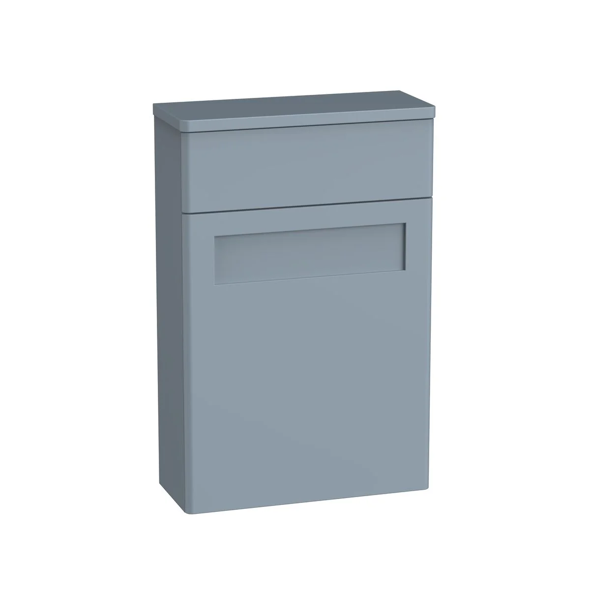Genevieve Back To Wall Toilet Unit Matt Blue 570mm