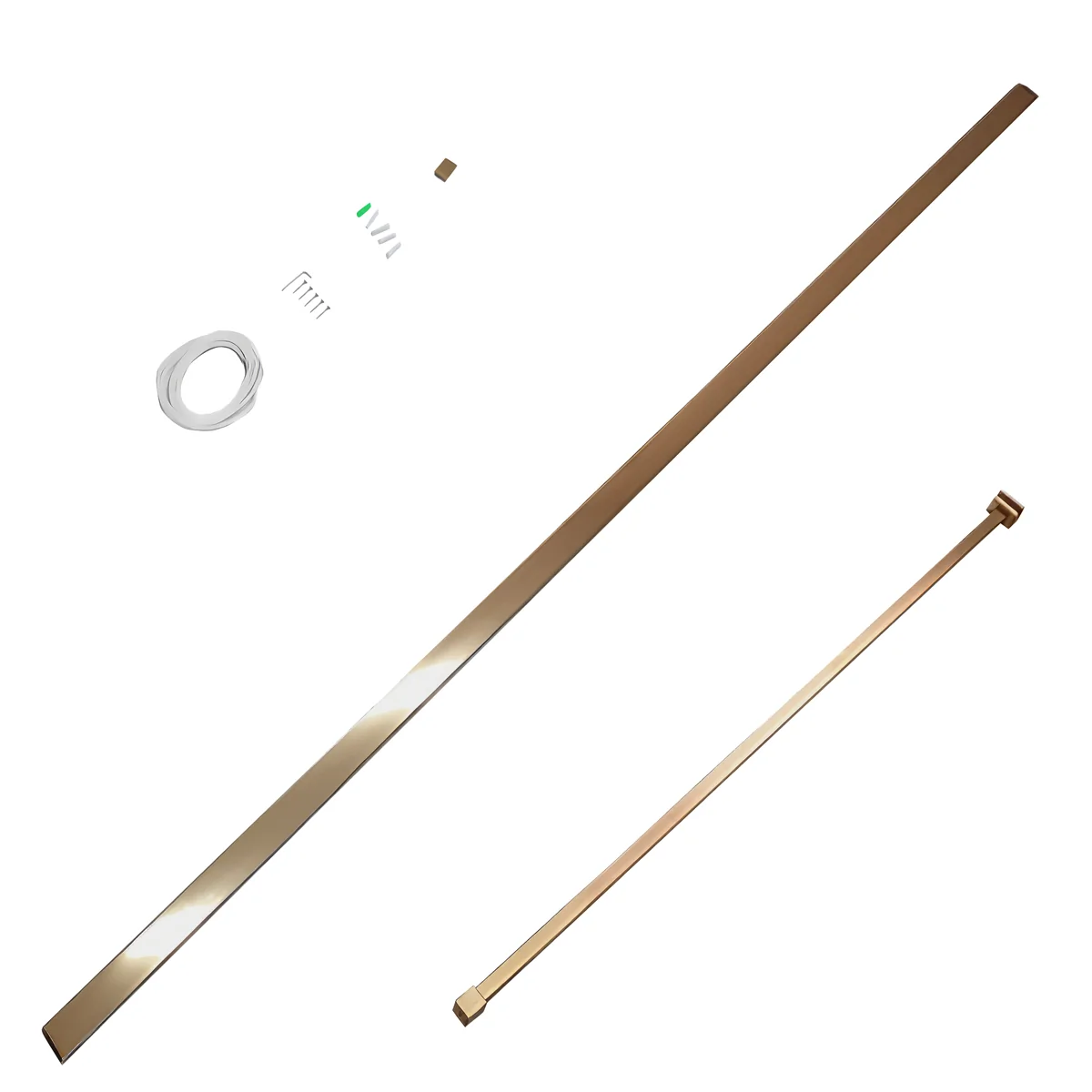 Lapis Square Profile Pack Brushed Bronze