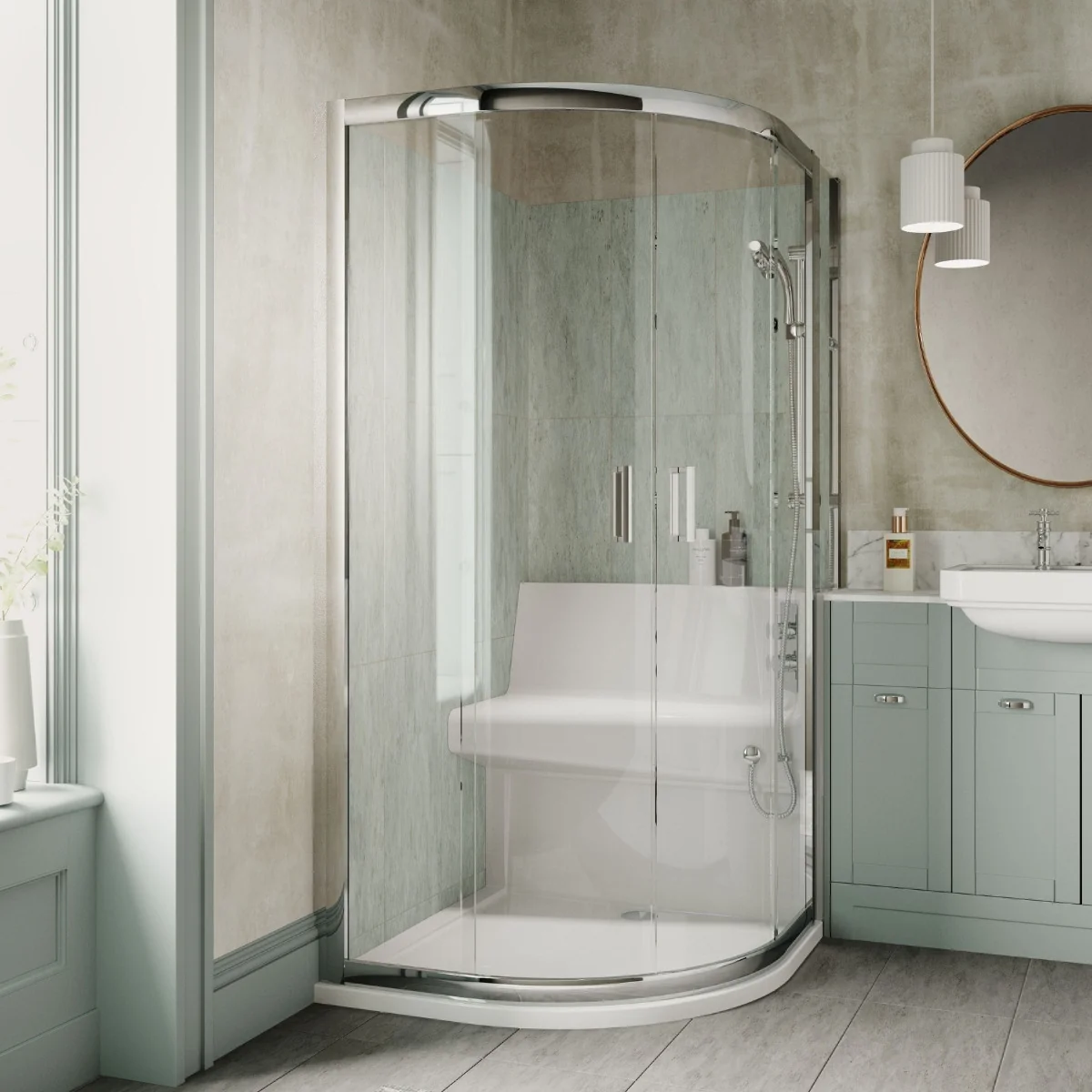 Living Showers Quadrant RH