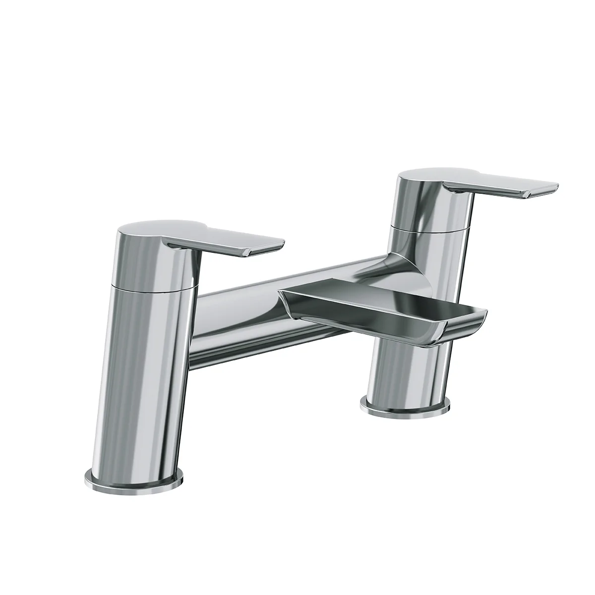 Lucid Bath Filler Tap Chrome Cutout