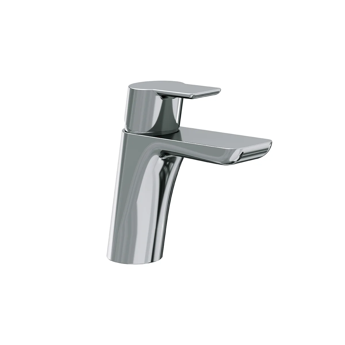 Lucid Cold Start Basin Mixer Tap Chrome with Click Waste Cutout