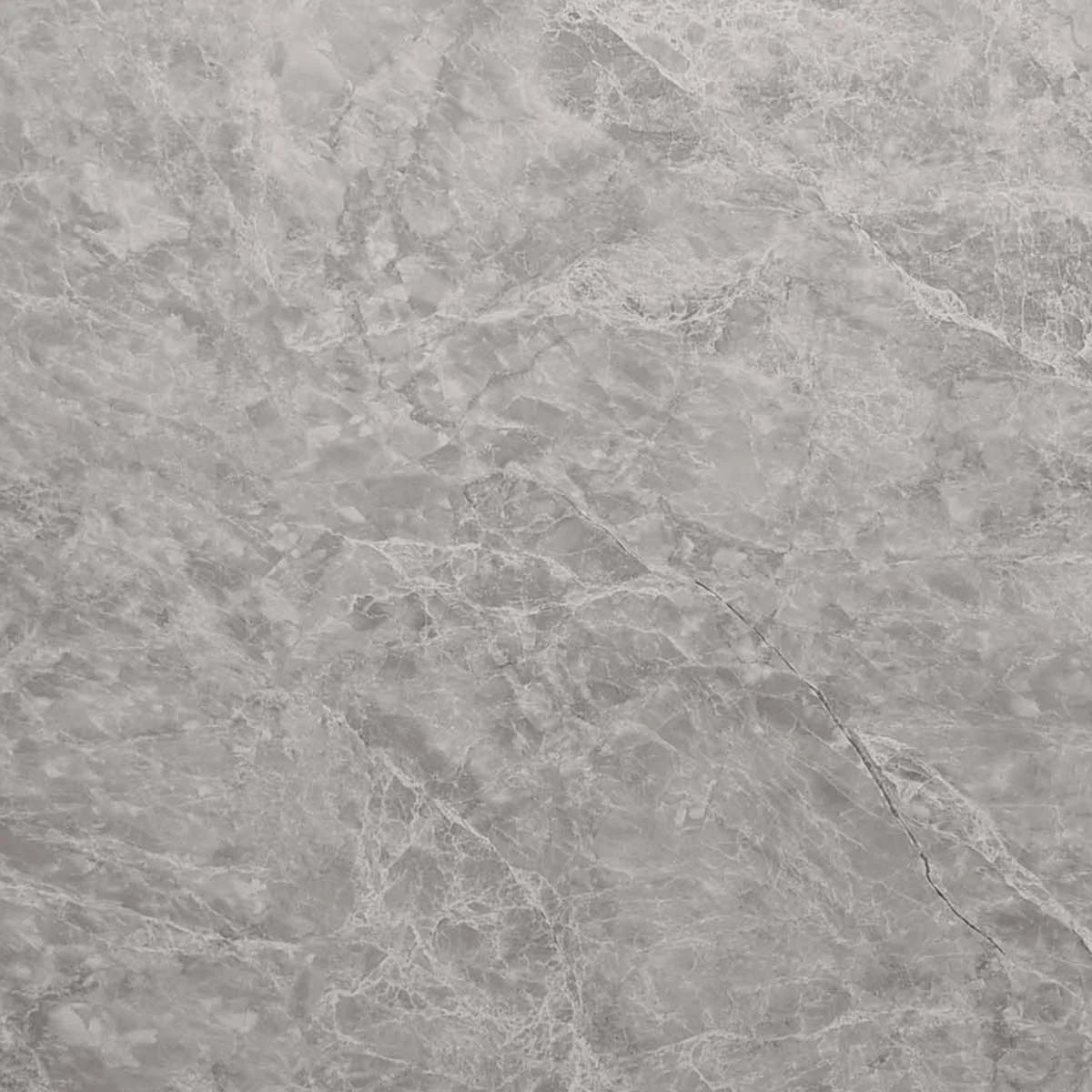 Neptune Bardiglio Marble PVC Wall Panel - Classic grey marble with elegant veining