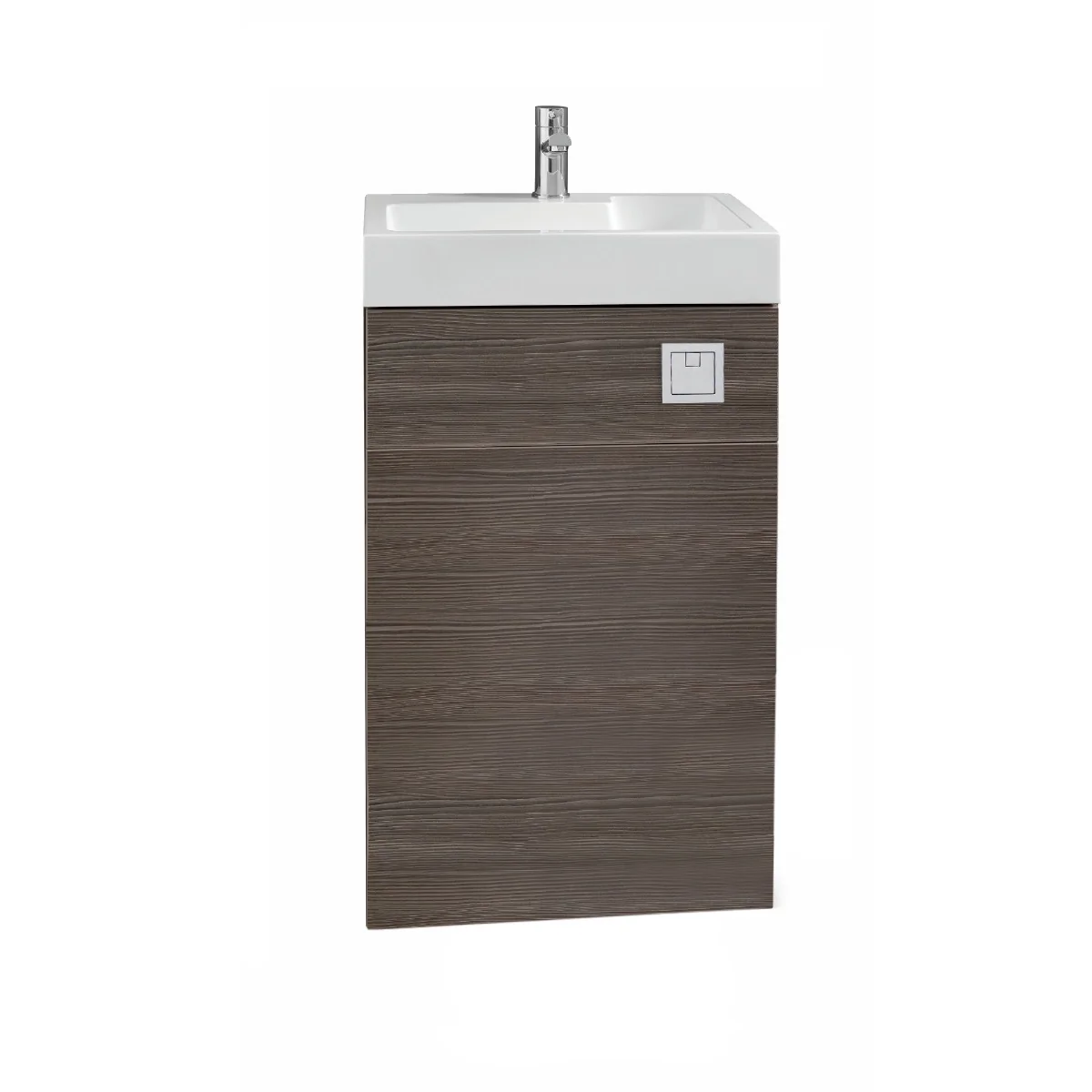 Premier Athena Two In One Vanity & Toilet Unit Grey Avola 500mm 