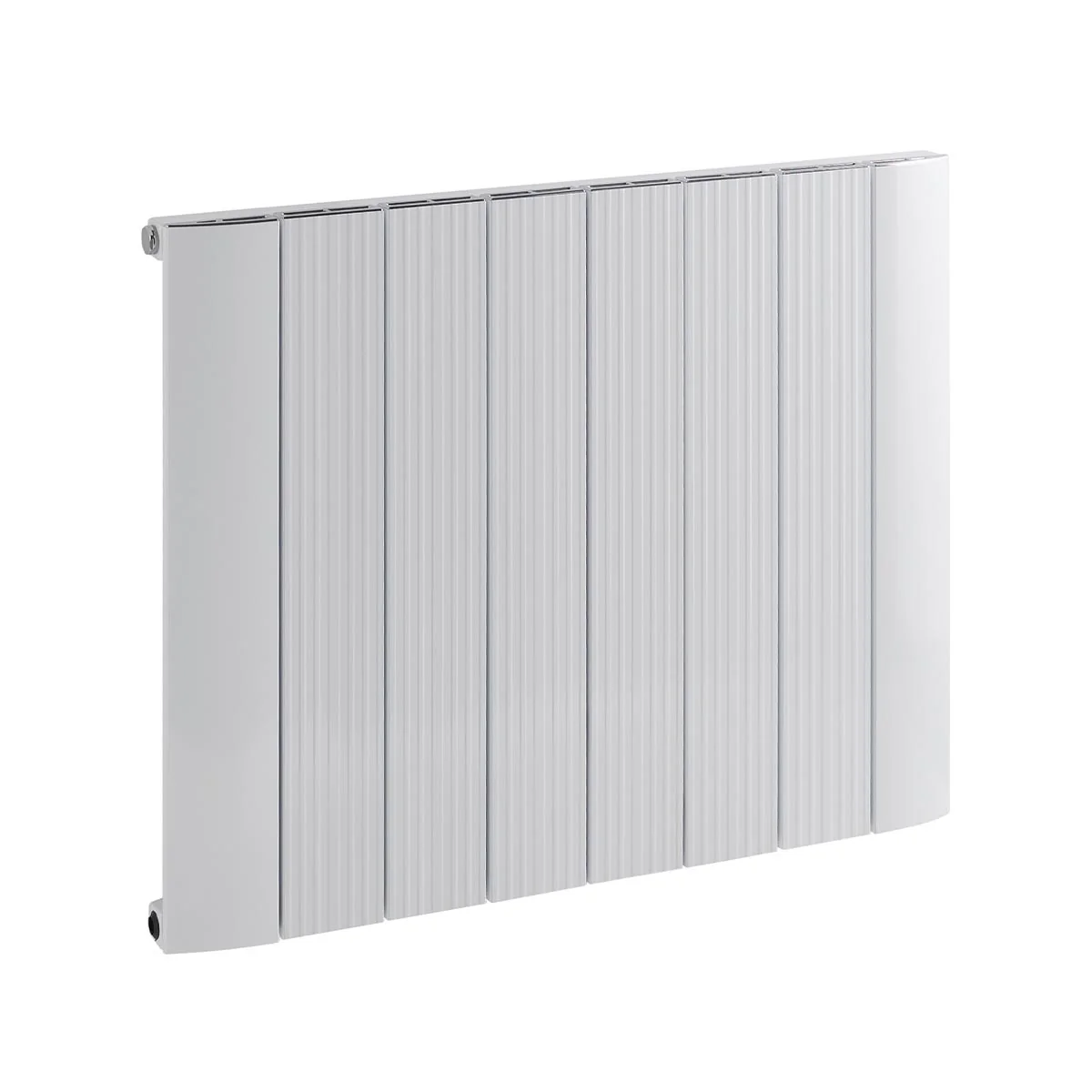 Rene Designer Single Radiator White 600 x 755mm
