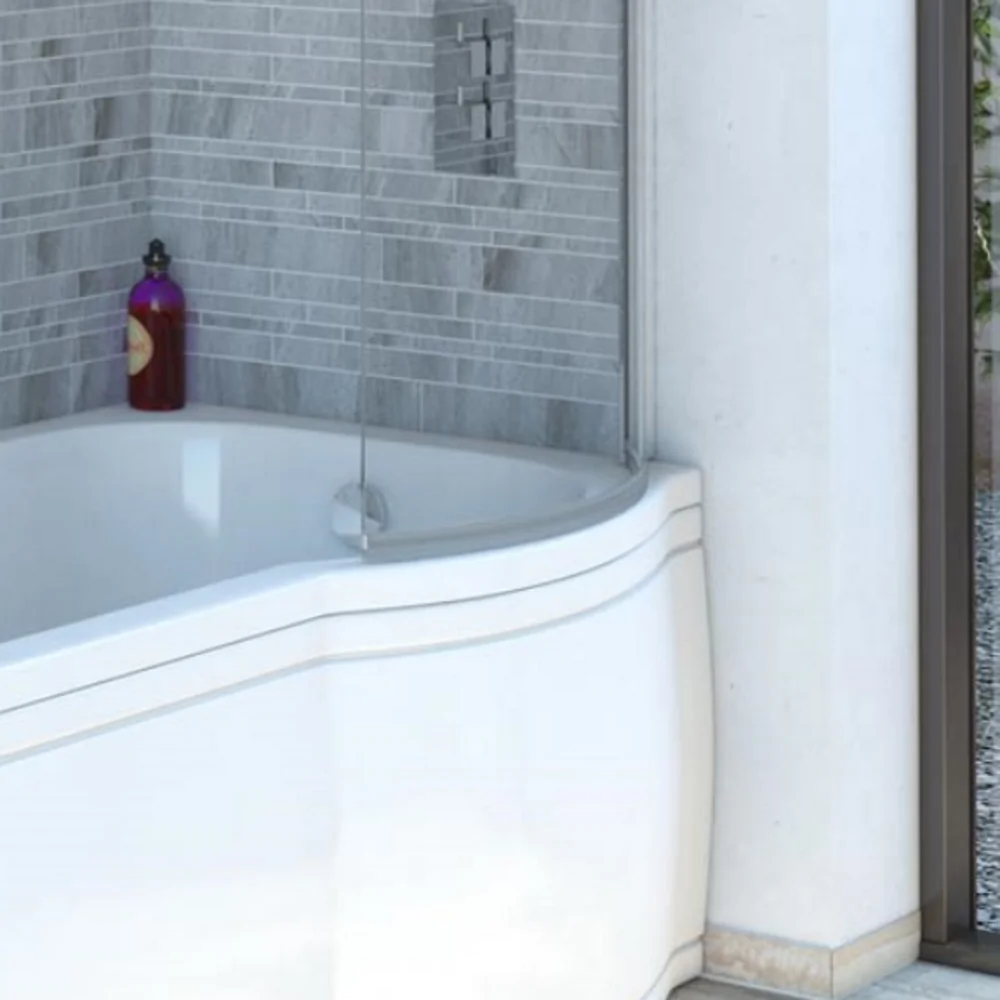 Trojan P Shaped Clear Bath Screen Seal