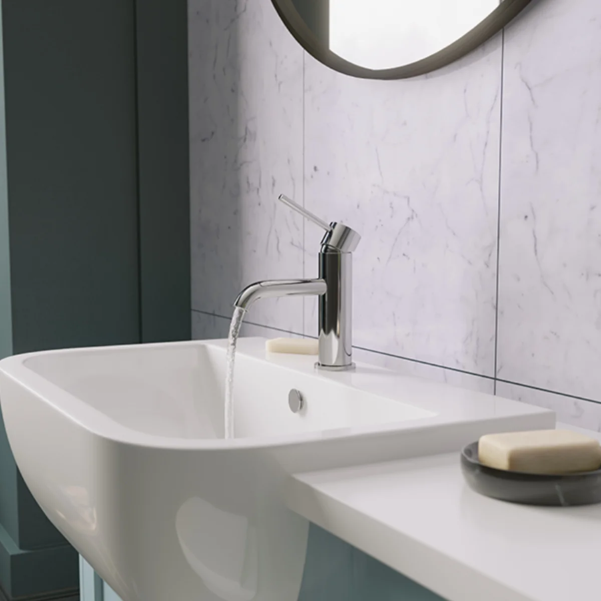 Serenity Basin Mixer Tap Chrome