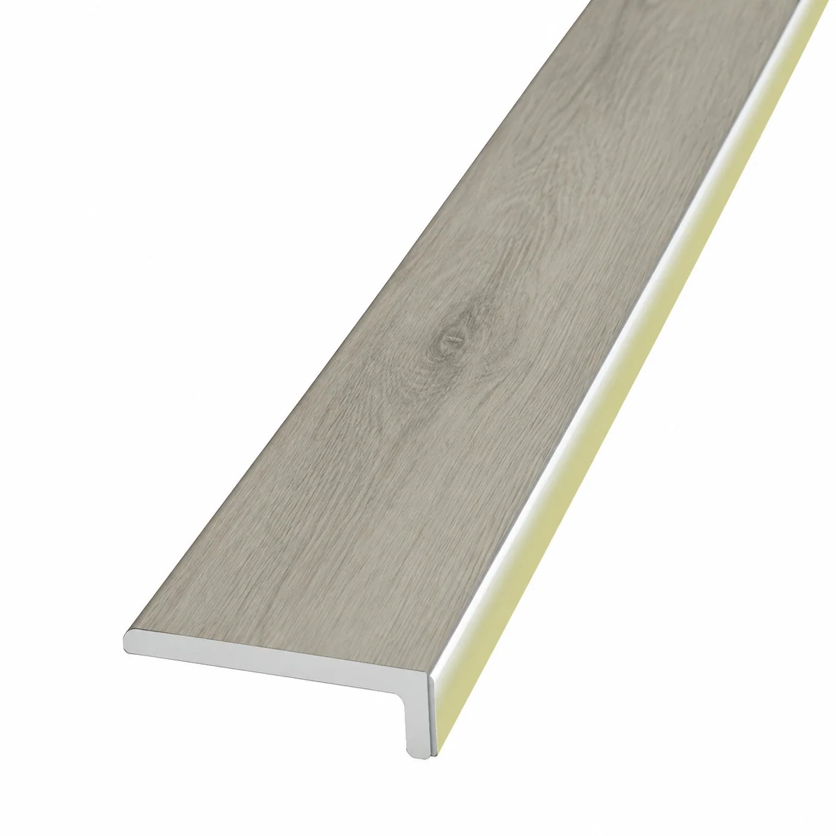 Hydro Step Room Edge Trim Silver Ash 2400mm
