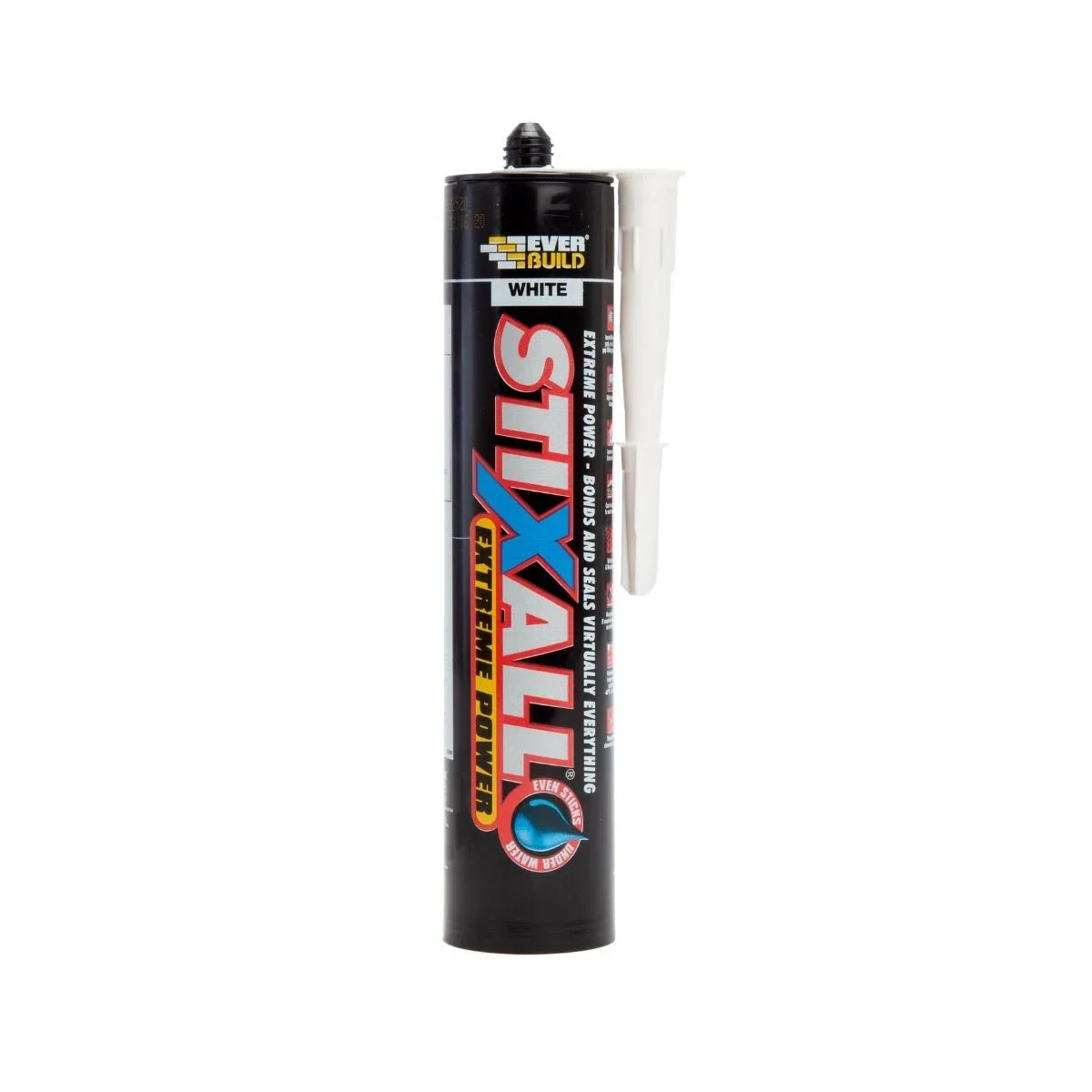 Stixall High Strength Solvent Free Adhesive & Silicone White 290ml