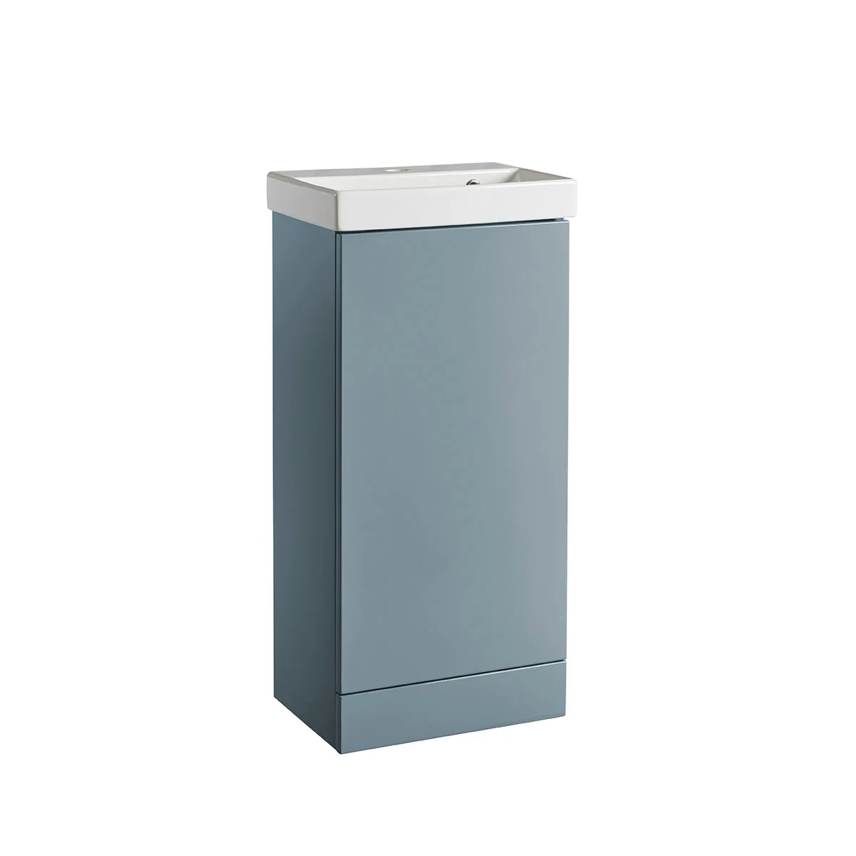 Tavistock Cadence Cloakroom Vanity Unit & Ceramic Basin Gloss Spruce 400mm